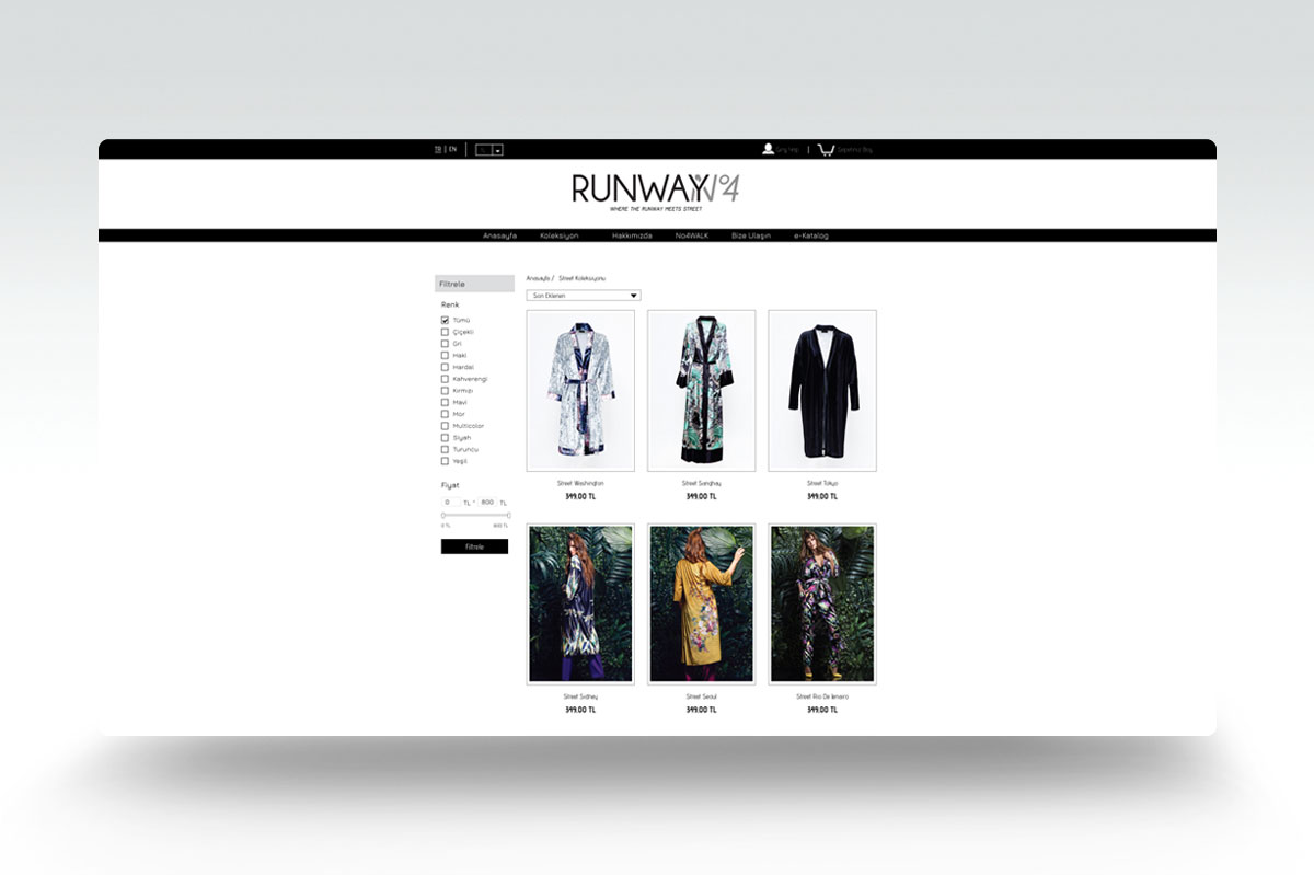 runwayno4 web tasarımı 2