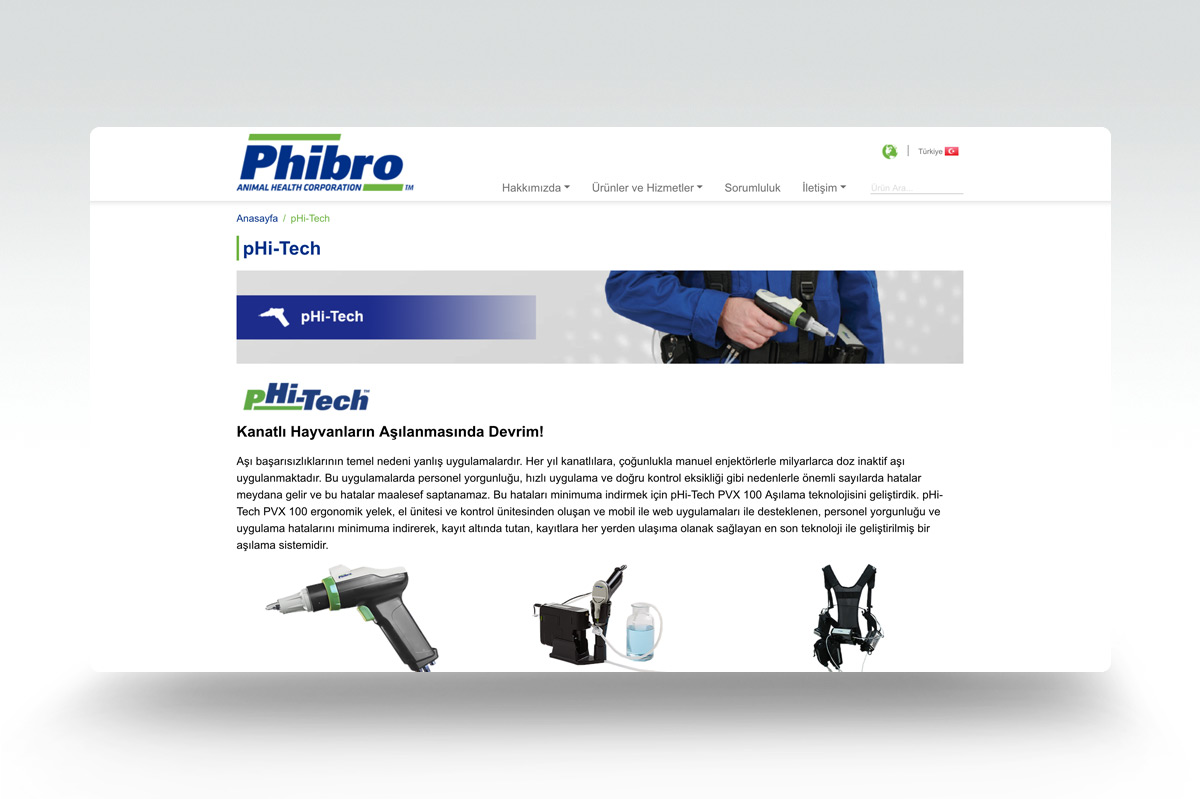 Phibro web tasarımı 3